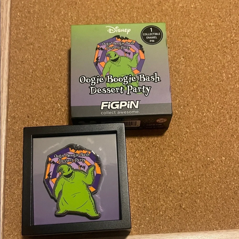 Disney Oogie Boogie Bash Collectible Pin - Green and Purple